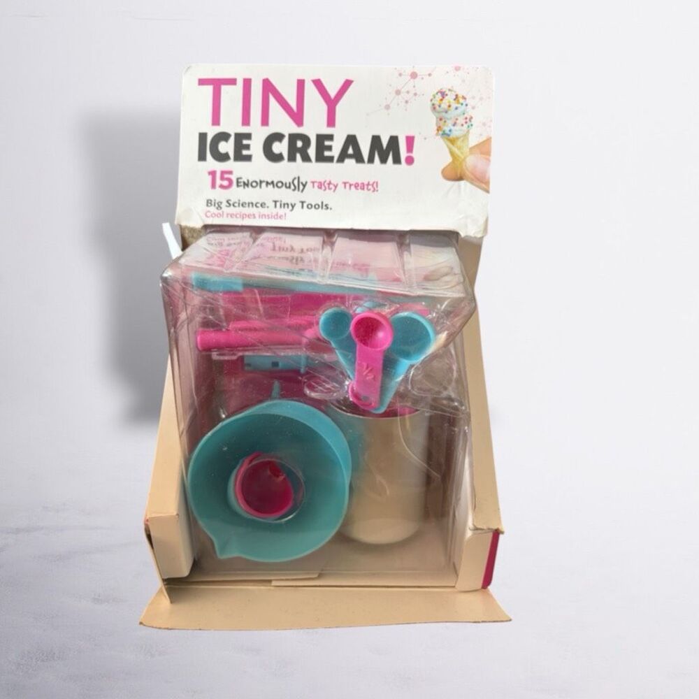 SmartLab Tiny Ice Cream STEM Science Kit 15 Treats New Sealed Box Damage